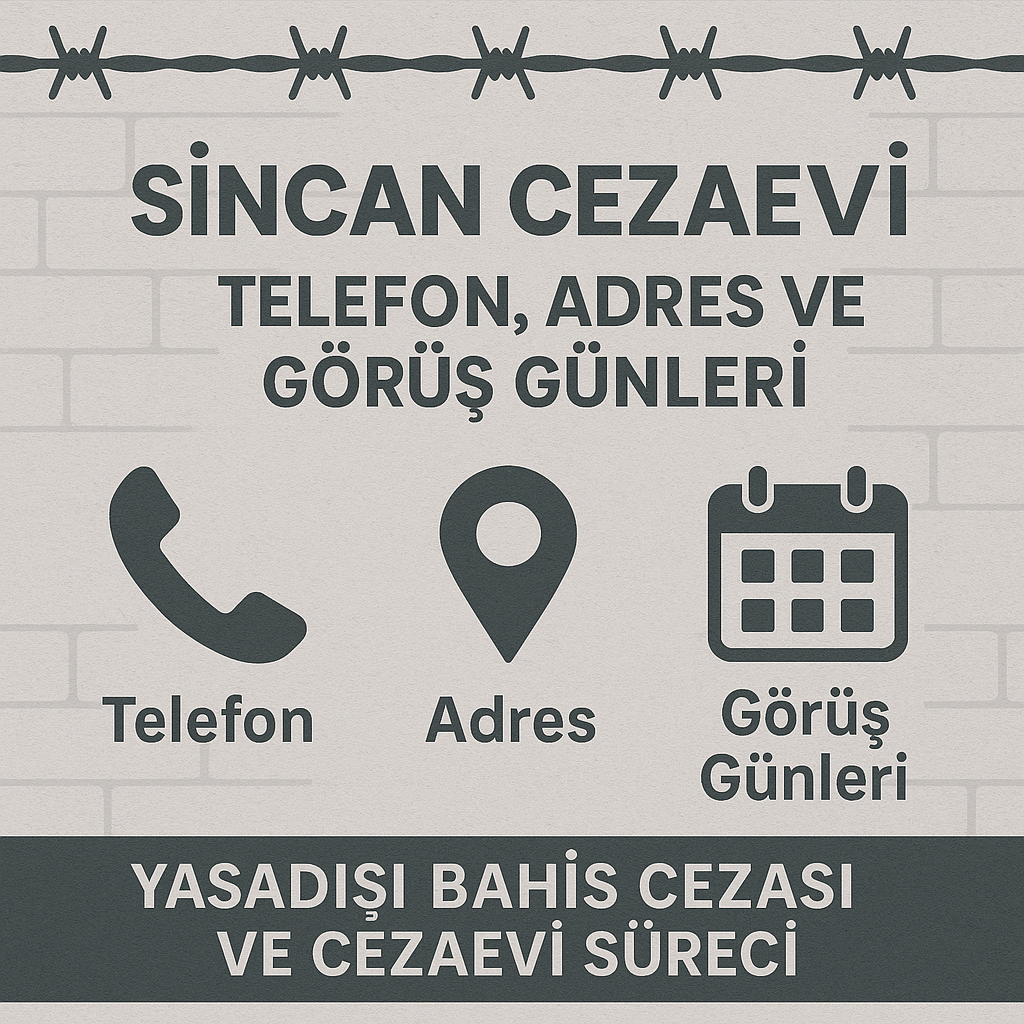 Sincan Cezaevi Telefon, Adres ve Görüş Günleri